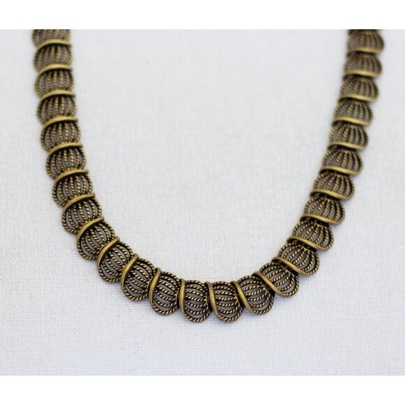 18'' Bronze Tone Necklace - A14 - Picture 1 of 3